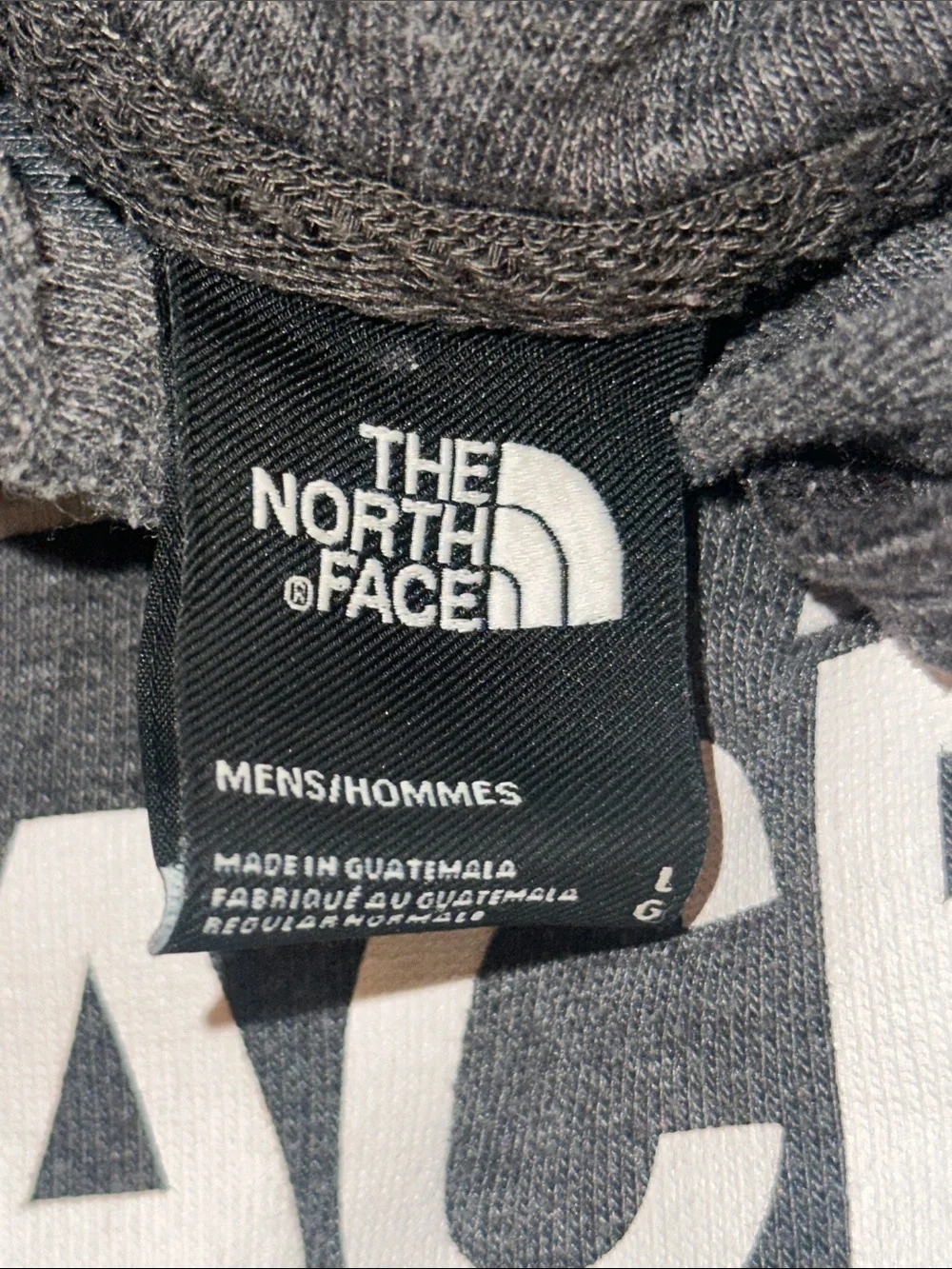 North Face Charcoal Hoodie
